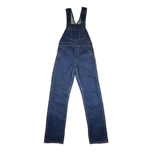 Big John Mens Denim Overalls 28 30 Dark Wash Thick Denim High Quality Workwear